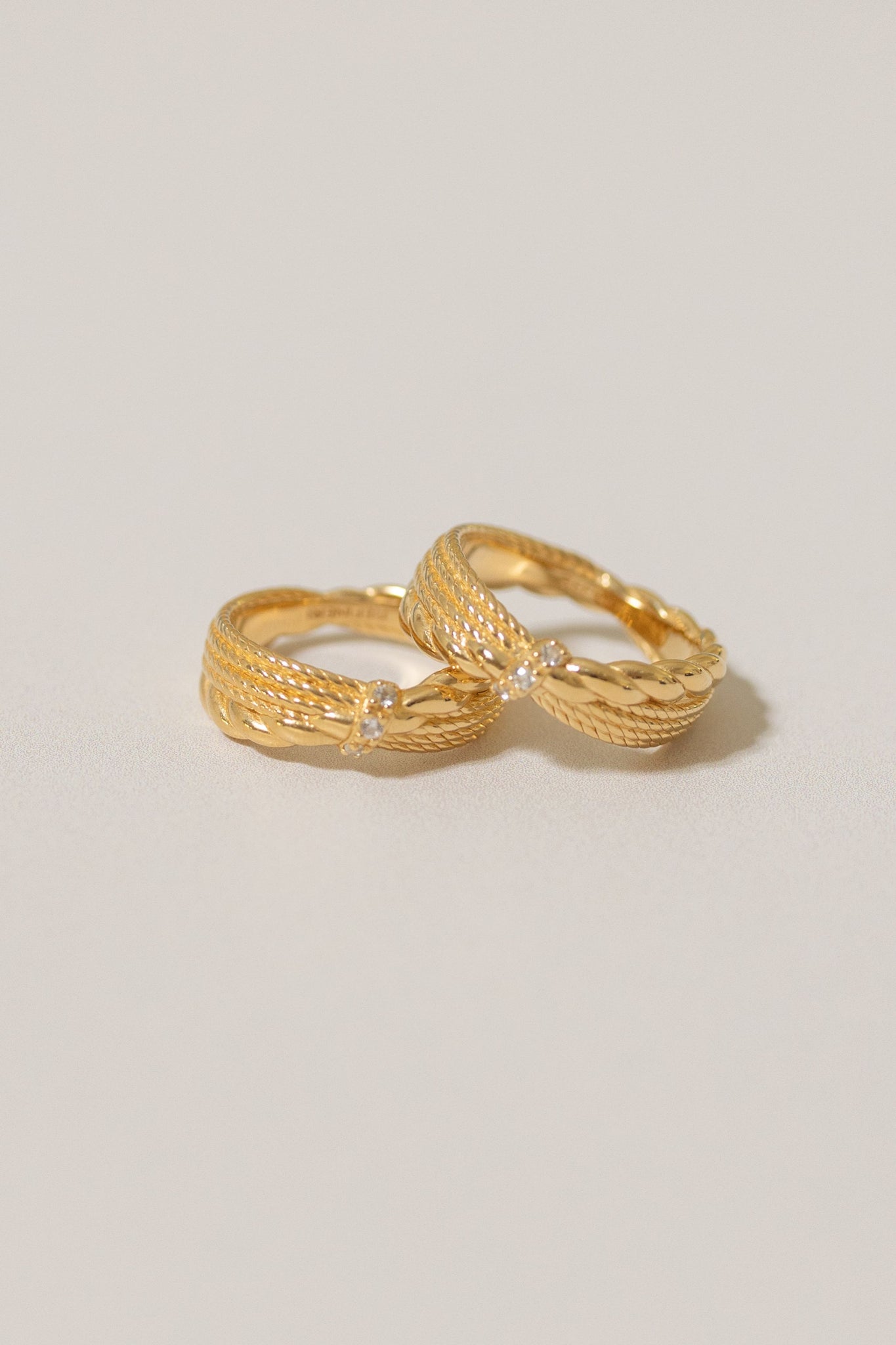 Tikvah Braided Rope Ring